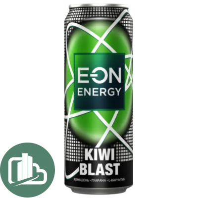 Напиток EON ENERGY KIVI BLAST 0,45л 1/12