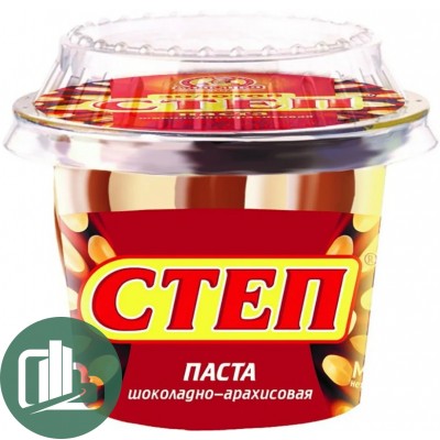 СТЕП  Шоколадно Арахисовая паста 220гр 1/12 Десертная 