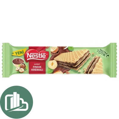 Вафельный батончик Нестле Nestle с фундуком 21гр 1/24