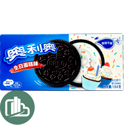Печенье Oreo 194гр Берсдей кейк 1/24