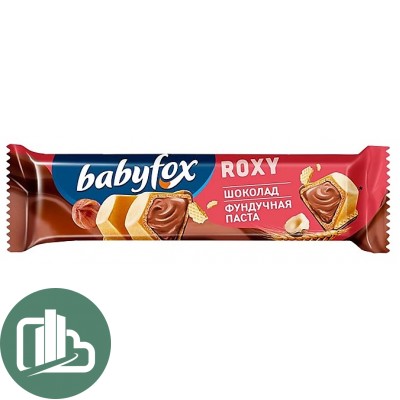 Яшкино Вафельный батончик BabyFox Bueno мол-орех 18,2гр 1/24