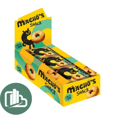 Тараллини Machos c сыром 60гр 1/9 (12) Яшкино