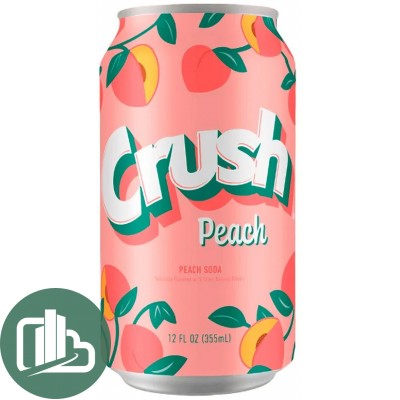Краш Crush Персик Peach 355мл 1/12
