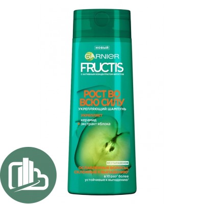 Шампунь GARNIER FRUCTIS  рост во всю силу 400мл 