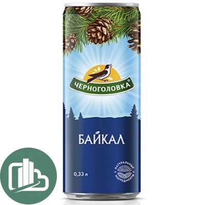 Напиток Черноголовка 0,33л ж/б Байкал 1/12 