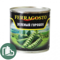 Ferragosto горошек зелёный 310гр 1/12