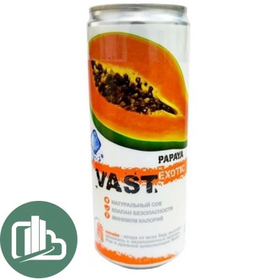 VAST Папайя 0,33л 1/12 ж/б