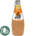 Нектар 30% Aziano Папайи с семенами базилика 290мл 1/24 Papaya Juice with Basil Seed Drink