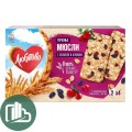 Любятово печенье 120гр Злаковое мюсли с клюквой изюмом 1/20