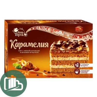 Торт Карамелия 400гр.1/6