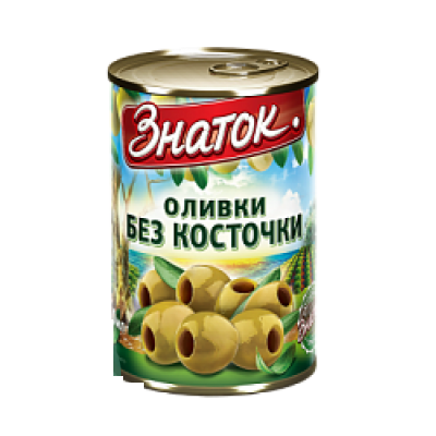 Знаток Оливки б/к 300мл 1/12