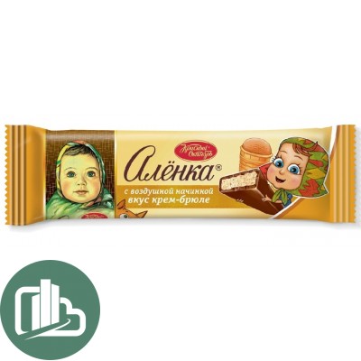 Аленка 45гр батончик крем брюле 1/20