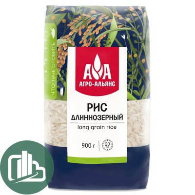 КРУПА Рис длинозерный Агро Альянс 1/13 