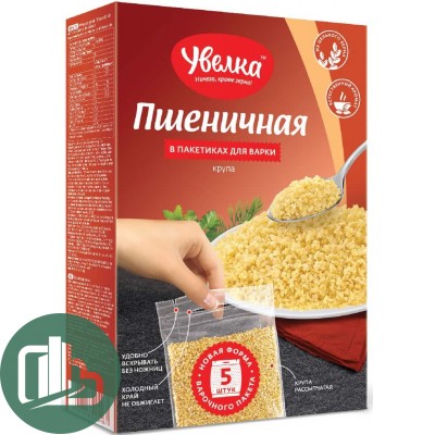 Увелка  Крупа Пшеничная  400гр 5*80гр 1/6