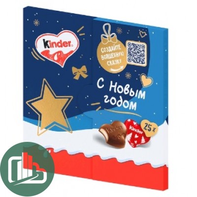 НГ Киндер Лав мини 107гр 1/12