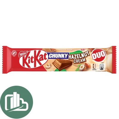 Кит - Кат 68гр CHUNKY DUO Hazelnut Cream 1/24