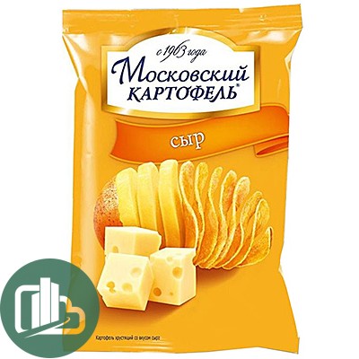 Московская картошка 120гр Сыр 1/16