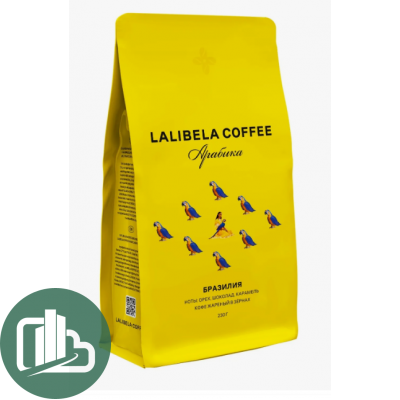 Кофе LALIBELA 230гр Зерно Арабика 1/4
