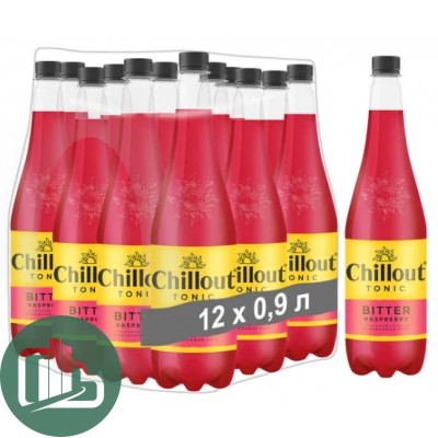 Напиток Chillout 0,9л Bitter Raspberry 1/12 Пэт
