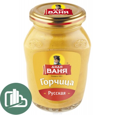 Дядя Ваня Горчица Русская 140гр 1/18