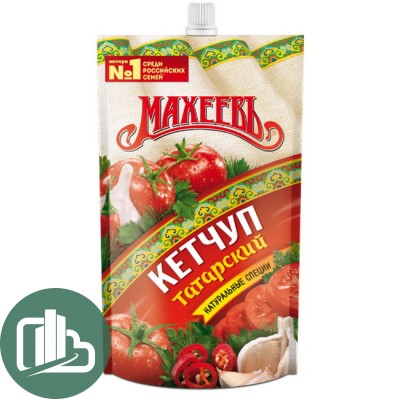 Махеевъ Кетчуп 500гр Татарский 1/10
