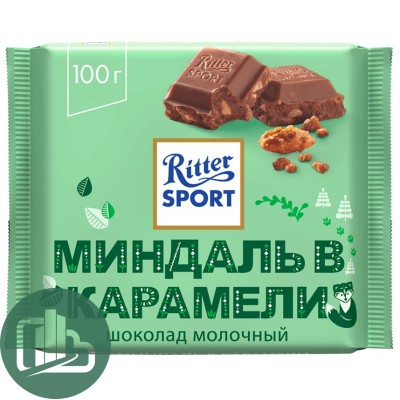 Ритер-спорт 100гр Миндальный Десерт Мусс 1/11 62036
