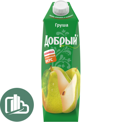 Добрый 1л груша 1/12