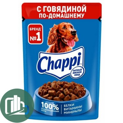 ЧАППИ 85гр С говядиной по-домашнему 1/28