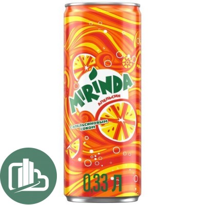 Миринда 0,33л Апельсин 1/24 ИРАК
