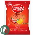 Русская картошка 190гр 1/6 Острый соус