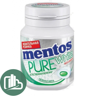 Ментос Pure 54гр Нежная мята 1/6 