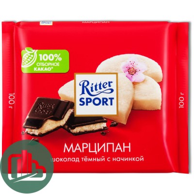 Ритер-спорт 100гр Марципан 1/12 256