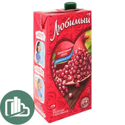 Любимый сад 2л Яблоко-гранат-черноплодная рябина 1/6