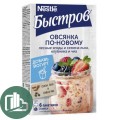 Нестле Быстров каша Овсянка по-новому лесные ягоды, семена лына, клубника и чиа 175гр 1/8