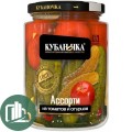 КУБАНОЧКА Ассорти (томаты и огурцы) 720гр 1/8