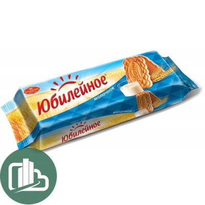 Юбилейное печенье витамин. молочное 112гр 1/60