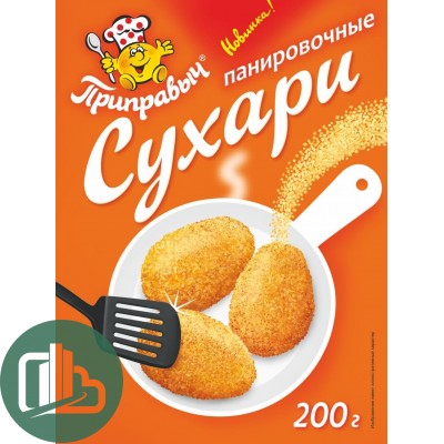 ВБК сухари панировочный 200гр 1/15