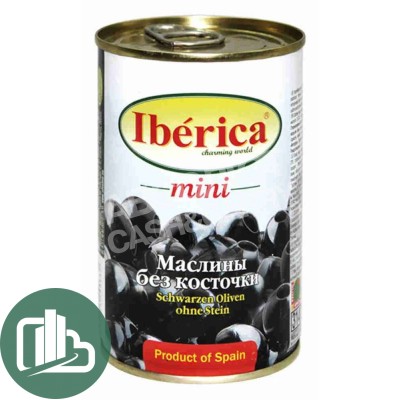 Iberica mini маслины без косточки 300гр 1/8