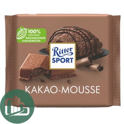 Ритер-спорт 100гр Какао мусс молочный 1/11 62946