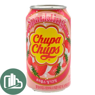 Напиток Chupa Chups Клубника 0,34л 1/24