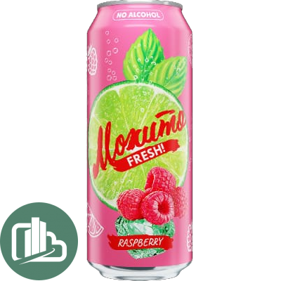 МОХИТО FRESH Малина 450мл 1/12