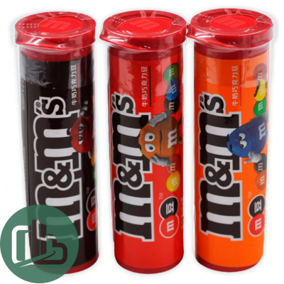 M&M's ИМПОРТ Туба can colored 30,6г 1/12 Китай 