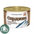 Сардина с доб.масла Морские традиции НДМ без ключа 250гр 1/48