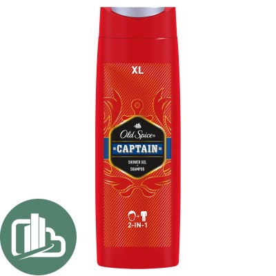 Шампунь Old spice Captain shampoo 400ml 