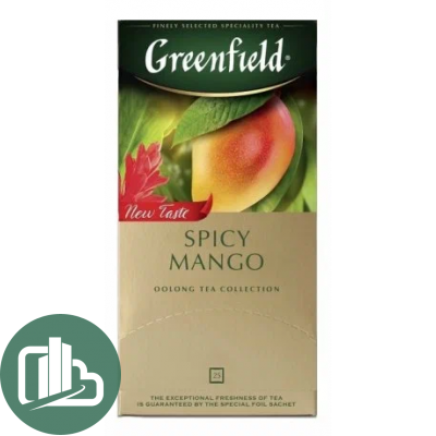 Гринфилд спайси манго 25 пак. 1/10 