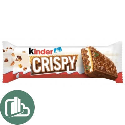 Киндер Импорт Crispy Wafel 34гр Шоколадный батончик 1/14