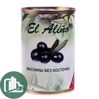 El Alino маслины б/к МТ 004 290мл 1/12