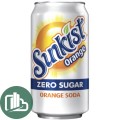 Напиток Sunkist Апельсин Zero 355мл 1/12 США
