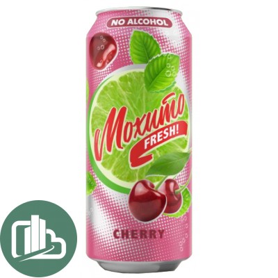 Мохито FRESH 0,45л Вишня 1/12