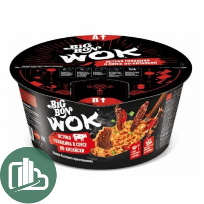 Биг-Бон Лапша 85гр WOK Говядина по-китайски 1/24